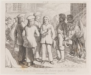 Étudiants, Ulm, vers 1821 - George Robert Lewis