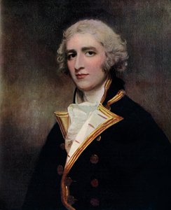 Capitaine William Bentinck 1764-1813, commandant naval, 1787-1788, 1910 - George Romney