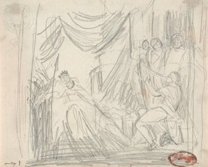David et Saul - George Romney