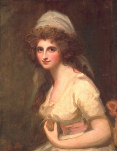 Emma Hart en turban blanc, c.1791
