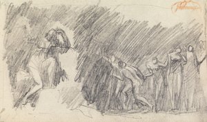 Étude de composition de figure n° 5 - George Romney