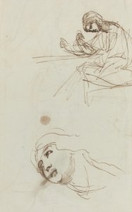 Études de figures (verso) - George Romney
