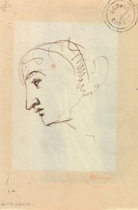 La tête dans le profil - George Romney