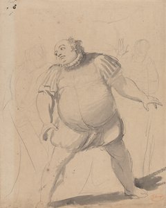 John Henderson dans le rôle de Falstaff