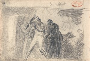 MacBeth : Scène du banquet - George Romney