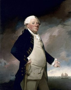 Portrait du vice-amiral Sir Hyde Parker - George Romney