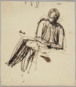 Figure assise - George Romney