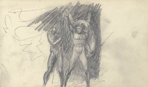 Dessin de Carnet de Croquis - George Romney