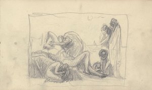 Dessin de carnet de croquis - George Romney