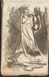 Figure féminine debout - George Romney