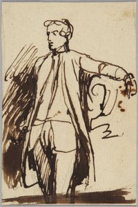 Figure masculine debout - George Romney
