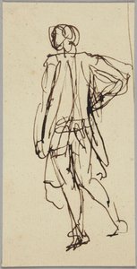 Figure masculine debout - George Romney