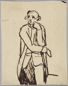 Figure masculine debout - George Romney