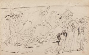 La destruction des enfants de Niobé - George Romney