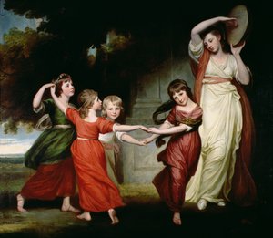 La famille Gower, c.1776-77