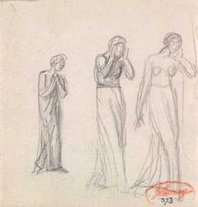 Trois femmes qui se lamentent