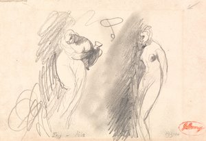 Deux croquis d