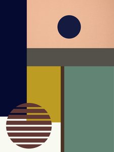 Puzzle abstrait