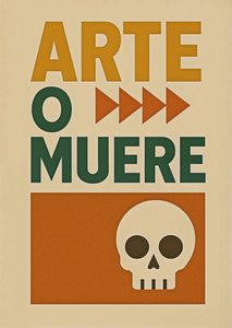 Art or Die-Spanish alt 2,, 2024 (acrylique sur toile)