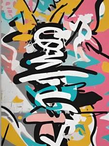 Dynamic Whispers, 21e siècle (peinture) - George Rosaly