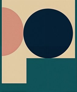 Harmonie fragmentée, 2025 (acrylique sur toile)