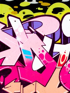 Neon Dreams, 2024 (acrylique sur toile) - George Rosaly