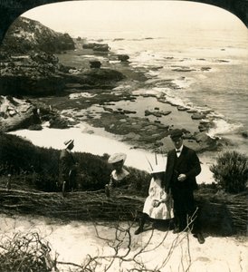 Marée basse à Back Beach, Sorrento, Victoria, Australie - George Rose