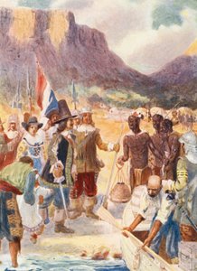 Le débarquement de Van Riebeck - George Salisbury Smithard