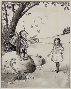 Boîte magique de papillons