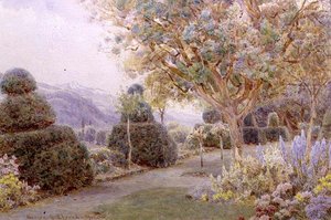 Château de la Cour, vallée du Rhône - George Samuel Elgood