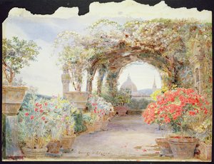 Jardin surplombant le Duomo, Florence
