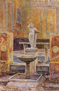 Jardins italiens : Casa del Balcone Pensile, Pompéi