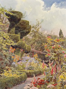 Jardins italiens : La Badia, le jardin du monastère - George Samuel Elgood
