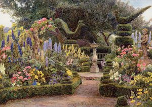 Le cadran de Raunscliffe, Leicestershire (lithographie couleur) - George Samuel Elgood