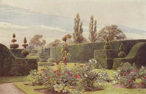 Le jardin de roses, Arley - George Samuel Elgood