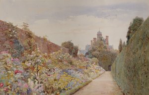 La Promenade des Roses à Mynthurst, c.1940 - George Samuel Elgood