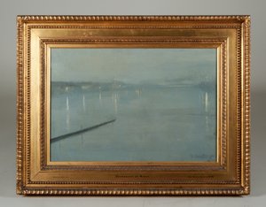 Dordrecht, Pays-Bas, la nuit - George Sauter