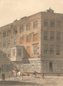 York House, le coin de Villiers Street et le Strand, avec l