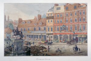 Charing Cross, Westminster, Londres, 1807 - George Shepherd