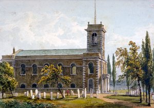Église Saint-Matthieu, Bethnal Green, Londres, 1817