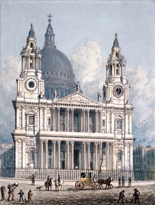 Cathédrale Saint-Paul, Londres, 1810