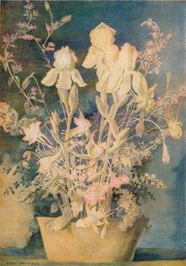 Peinture de fleurs par George Sheringham, vers 1910-1920, 1936 - George Sheringham