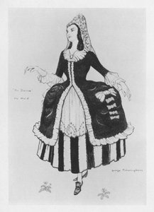 Illustration pour La Duègne par Sheridan - George Sheringham