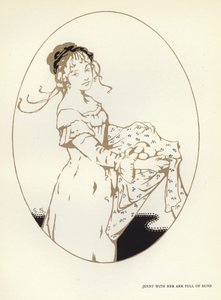 Illustration pour The Happy Hypocrite par Max Beerbohm