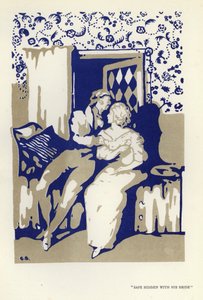 Illustration pour The Happy Hypocrite par Max Beerbohm - George Sheringham