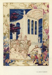 Illustration pour The Happy Hypocrite de Max Beerbohm - George Sheringham