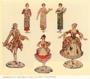 Dessins originaux pour Patience et Iolanthe - George Sheringham