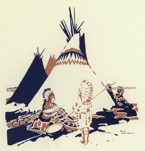 Alors ils tirèrent au sort pour voir qui devait le chercher dans la forêt - George Sheringham