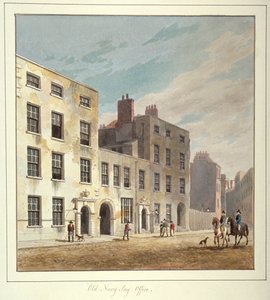Le Vieux Bureau de la Marine, Old Broad Street, City de Londres - George Sidney Shepherd