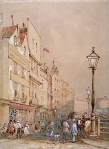 Vue du Marché de Smithfield, Londres, 1844 - George Sidney Shepherd